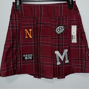 Plaid Skirt NWT